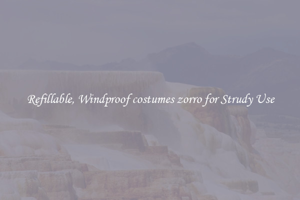 Refillable, Windproof costumes zorro for Strudy Use