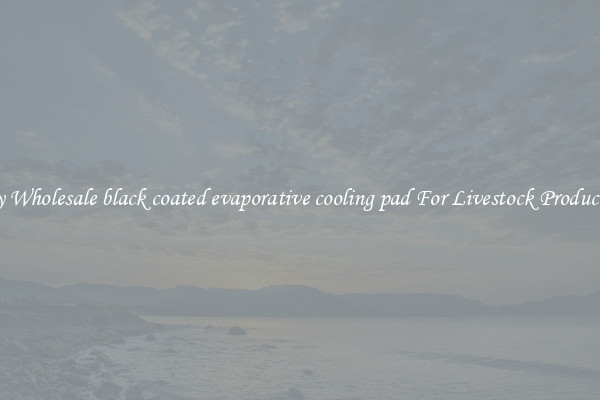 Buy Wholesale black coated evaporative cooling pad For Livestock Production