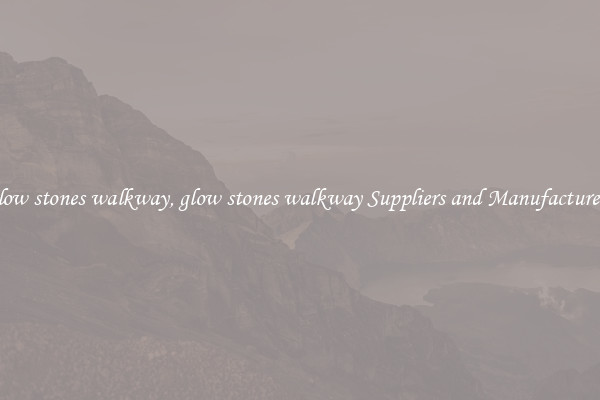 glow stones walkway, glow stones walkway Suppliers and Manufacturers